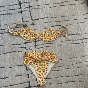 WeWoreWhat Floral Bikini Set